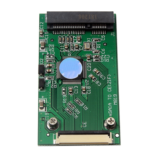 Карта-конвертер Mini SATA MSATA PCI-E SSD на 40-контактный разъем 18 ...