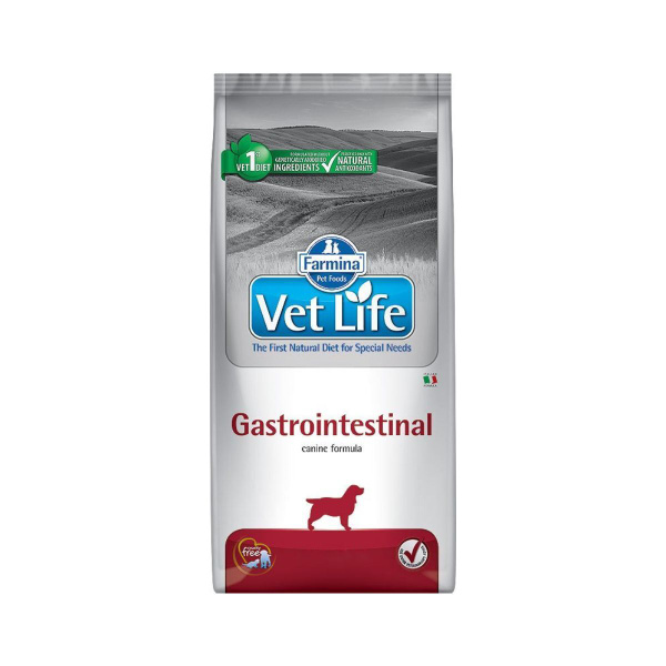 Сухой корм для собак Farmina Vet Life Gastrointestinal при заболеваниях ...