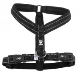 Шлейка Hurtta Casual Harness 80см, черная купить на OZON по низкой цене ...