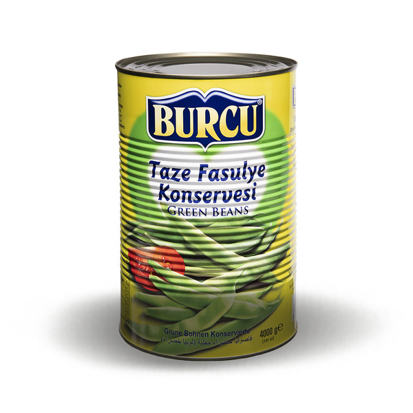 Фасоль стручковая консервированная с томатами Burcu 4 кг - купить с ...