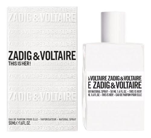 ZADIG&VOLTAIRE Zadig & Voltaire, This Is Her Вода парфюмерная 50 мл ...