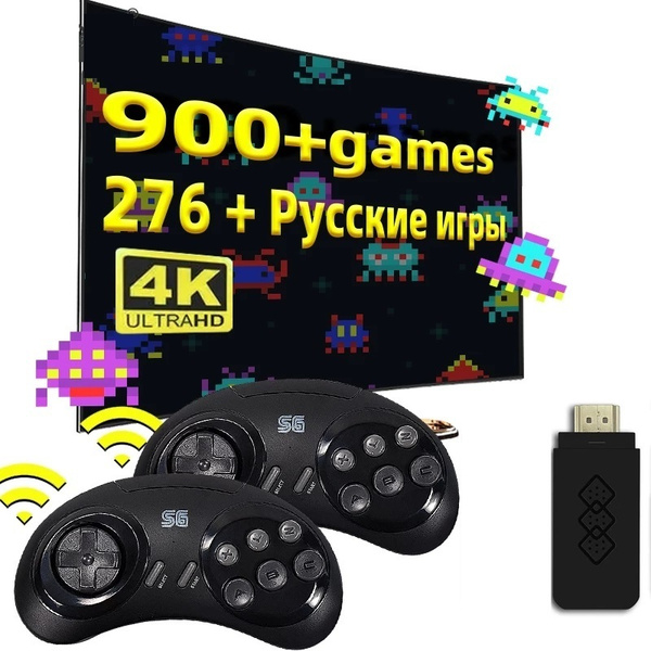 Sega беспроводная 1189 неповторяющихся игр, мини флешка Mega Drive 2 ...
