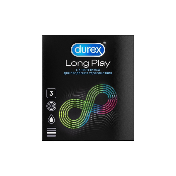 Презервативы DUREX Long Play ( с анестетиком для продления удовольствия ...