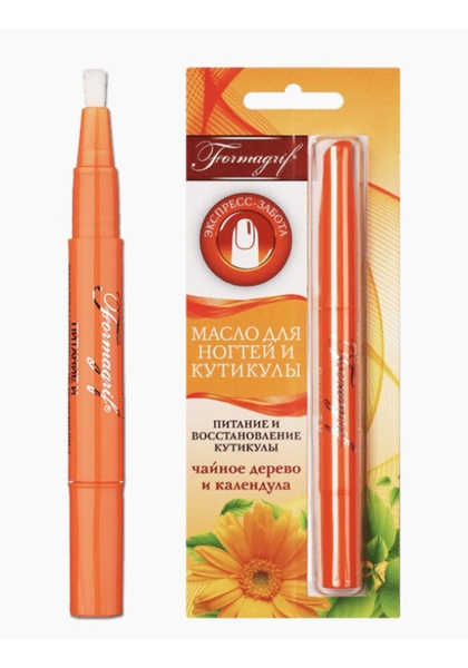 Масло для кутикулы и ногтей в карандаше Formagrif Календула и Чайное ...