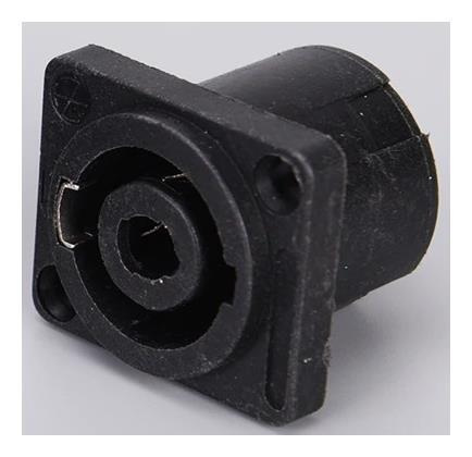 Кабель Разъем Аудио спикон гнездо (Speakon Цилиндрический 4-контактный ...