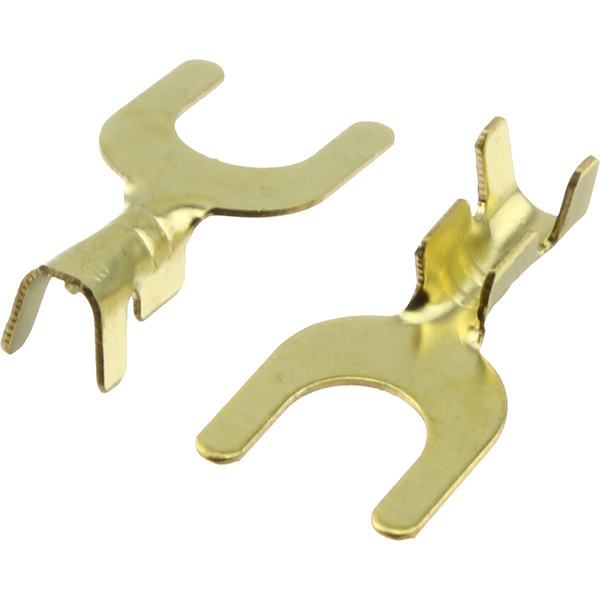 Разъем наконечник вилочный, неизолированный, набор, 1,0-1,5мм.кв М6 ...