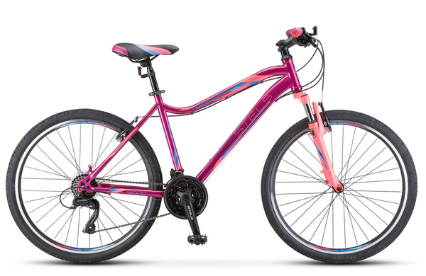 Велосипед Stels Miss 5000 V 26 V050 18 Вишнёвый;розовый ( горный ...