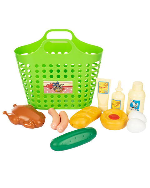 Игровой набор Продуктовая корзинка , 12 предметов - купить с доставкой ...