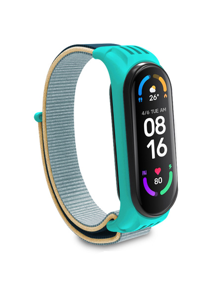 Ремешок для Xiaomi Mi Band 3 / 4 / 5 / 6 / 7 тканевый спортивный для ...