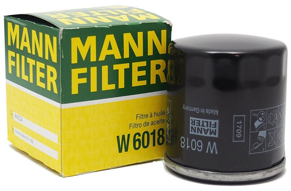 Фильтр масляный MANN FILTER W 6018 - купить по выгодным ценам в ...