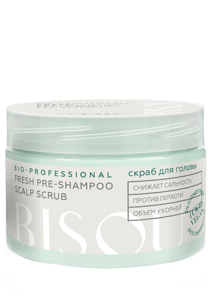 BISOU BIO-PROFESSIONAL Скраб Безводный для кожи головы 250 мл - купить ...