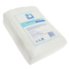 Полотенца одноразовые White Whale 35х70 спанлейс 40г/м2, 50шт./уп ...