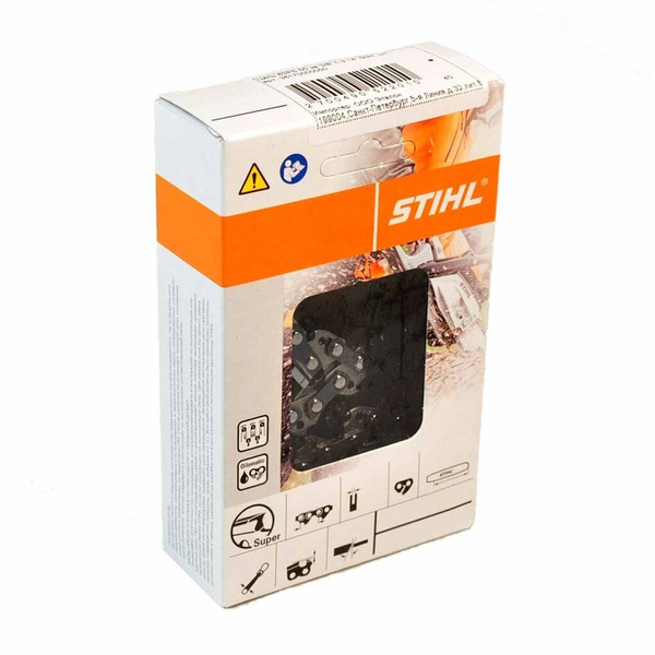 Характеристики STIHL Цепь для пилы, шаг 3/8" 68 зв. подробное описание ...