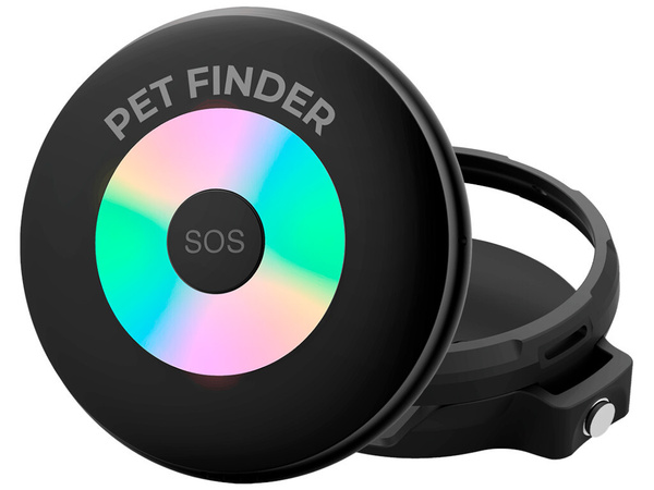 GPS-трекер для питомца Geozon Pet Finder G-SM15BLK, с ГЛОНАСС, A-GPS ...