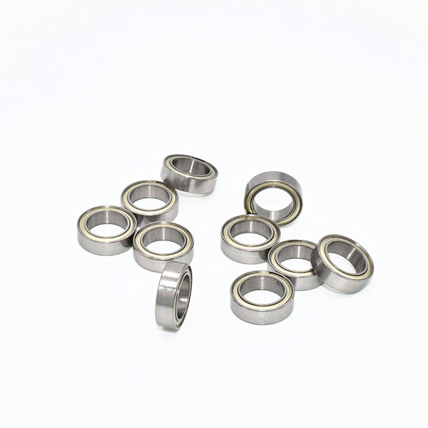Миниатюрный подшипник MR128ZZ, 10 шт., 8*12*3,5 (мм), хромированная ...