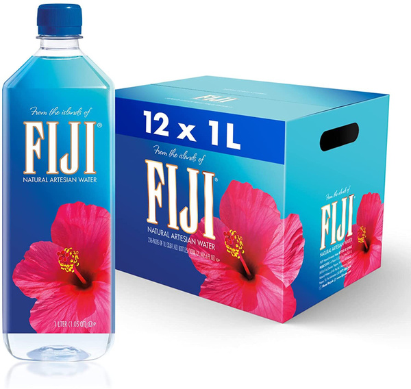 Вода артезианская Fiji (Фиджи), 1,0 л х 12 шт - купить с доставкой по ...
