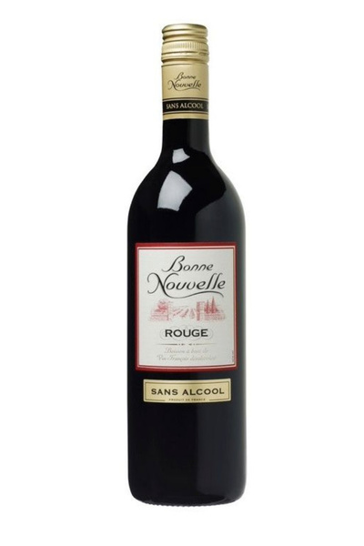 Вино безалкогольное Bonne Nouvelle Merlot красное полусладкое Франция ...