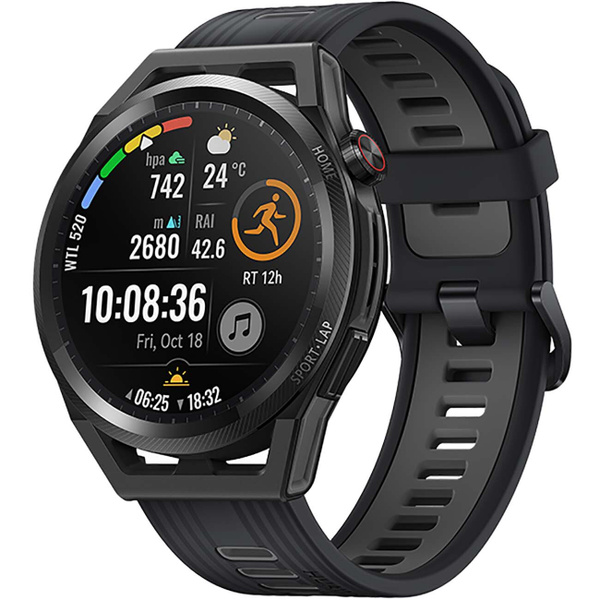 Купить смарт-часы HUAWEI GT Runner RUN-B19 Black DP Fiber / Black S ...