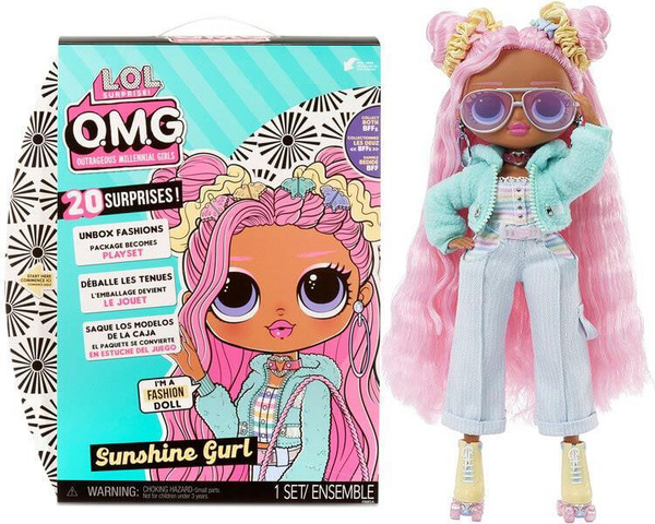 Кукла L.O.L. Surprise! O.M.G. Series Sunshine Gurl ЛОЛ ОМГ Саншайн Герл ...