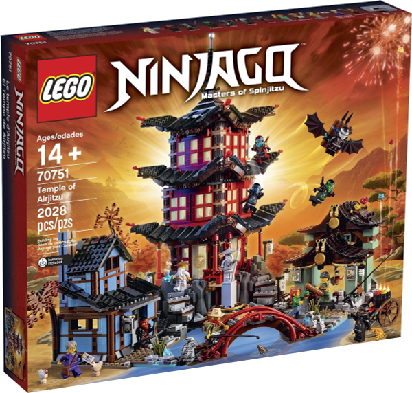 LEGO 70751 Temple of Airjitzu - Лего Храм Аэроджитцу купить на OZON по ...