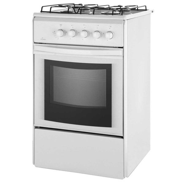 Газовая плита (50-55 см) Flama RG 24038-W - купить по выгодной цене в ...