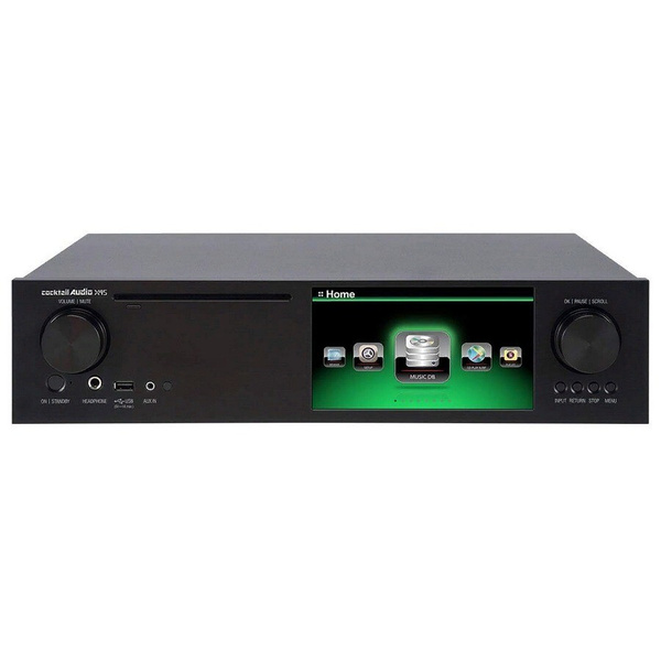 Сетевой проигрыватель Cocktail Audio X45 black, черный купить по низкой ...