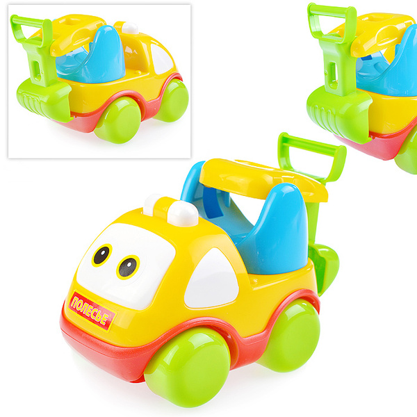 Машинка детская игрушечная для малыша с лопаткой / Автомобиль "Би-Би ...