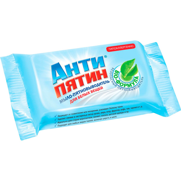 Мыло-пятновыводитель НХК Антипятин для белых вещей 90 г - купить с ...