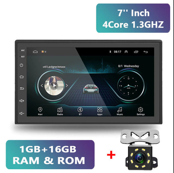 Автомобильная 2DIN-магнитола iMars на Android сенсорный экран 7” GPS Bluetooth Wi-Fi и камера заднего вида