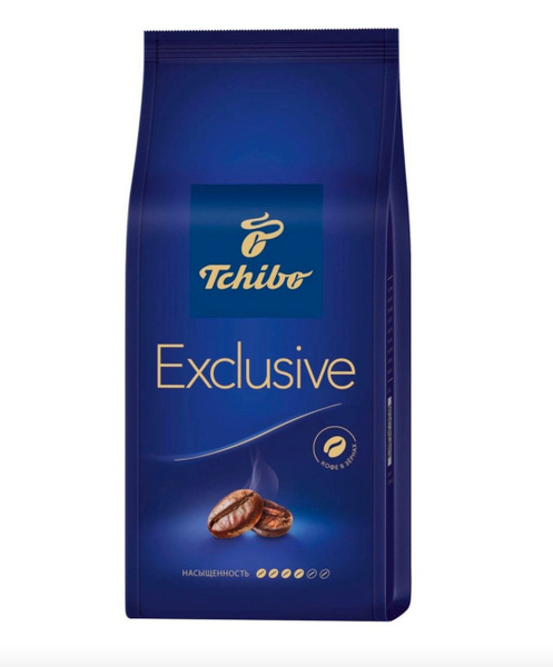 Кофе в зернах Tchibo Exclusive, 250 г - купить с доставкой по выгодным ...