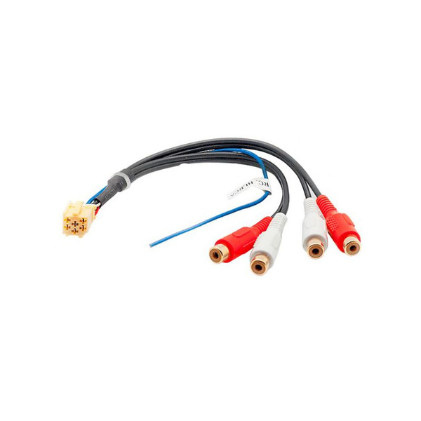 Разъём RCA для подключения штатной автомагнитолы к внешнему усилителю ...