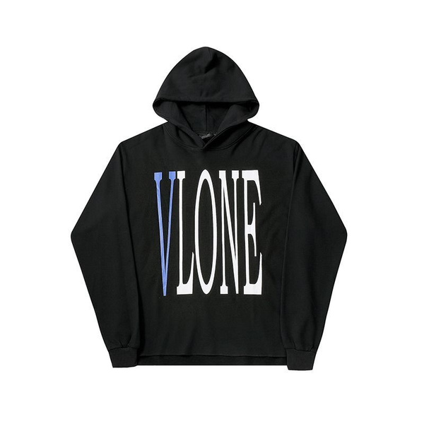 Худи Мужской VLONE черный, лазурный, размер 48 купить c доставкой на ...