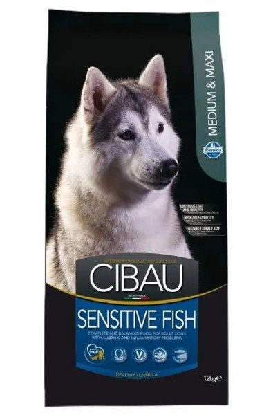 Сухой корм Farmina для собак Cibau Sensitive Fish Medium & Maxi 12 KG ...