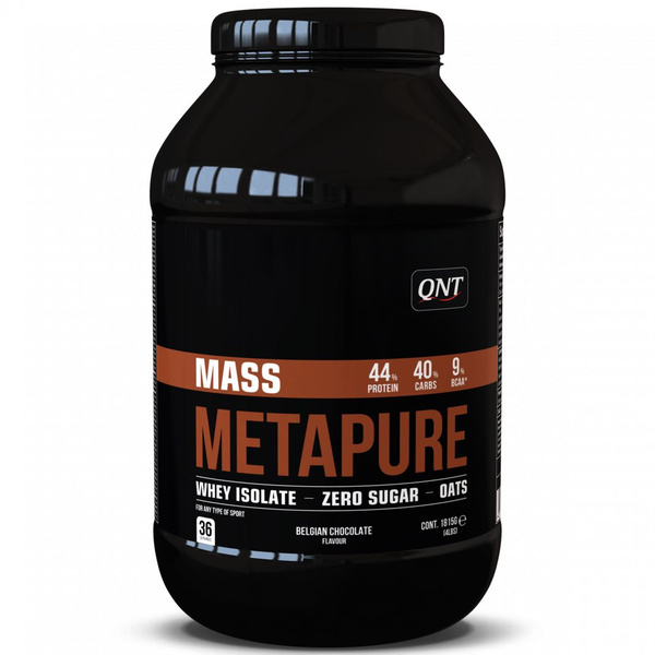 Гейнер QNT METAPURE MASS WHEY PROTEIN ISOLATE GAINER 1815 г ...