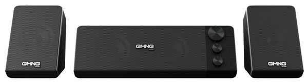 Колонки настольные компактные OKLICK GMNG OK-450 2.1 черный 15Вт BT ...