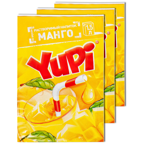 Растворимый напиток YUPI (Юпи) Манго, 3 шт. - купить с доставкой по ...