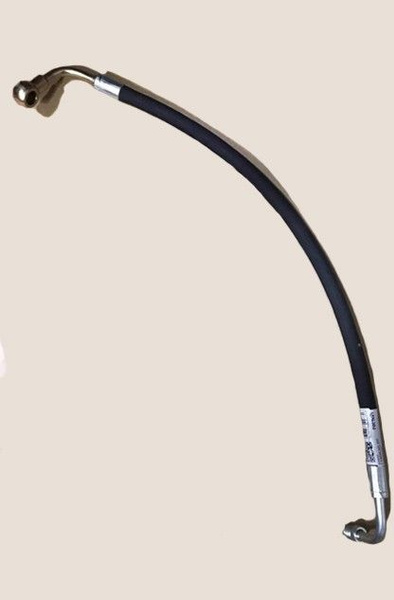 Шланг ГУР Газель 3302 Бизнес нагнетательный (штуцер загнут/кольцо загнут) "ГОСТех"