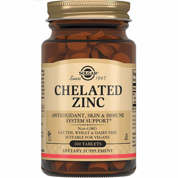 Солгар Хелат цинка таблетки 100 шт купить на OZON по низкой цене ...