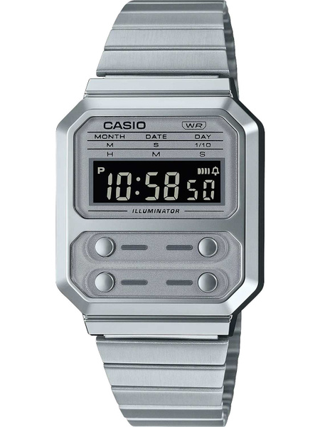 Часы наручные Casio A100WE-7B с хронографом - купить с доставкой по ...