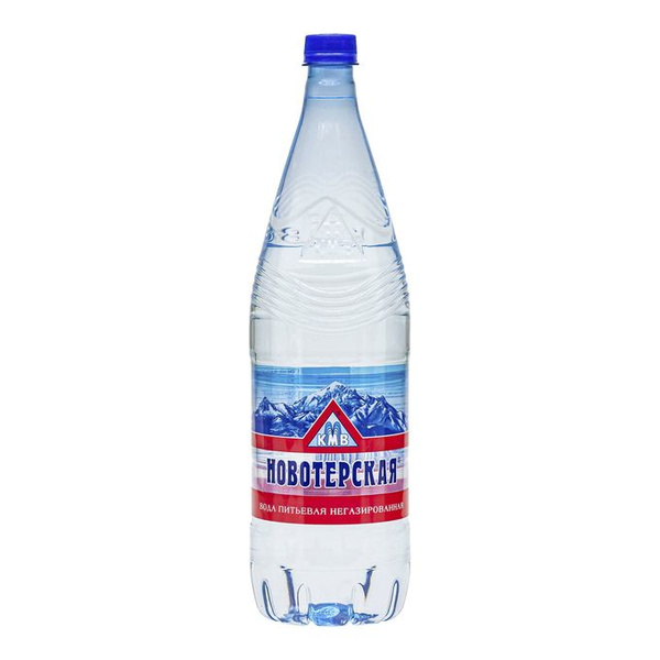 Вода минеральная Новотерская питьевая негазированная ПЭТ (0,5л*6шт ...