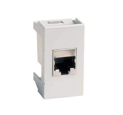 Розетка компьютерная 1-м 1мод. Viva RJ45 кат.5E сер. 45138 DKC - купить ...