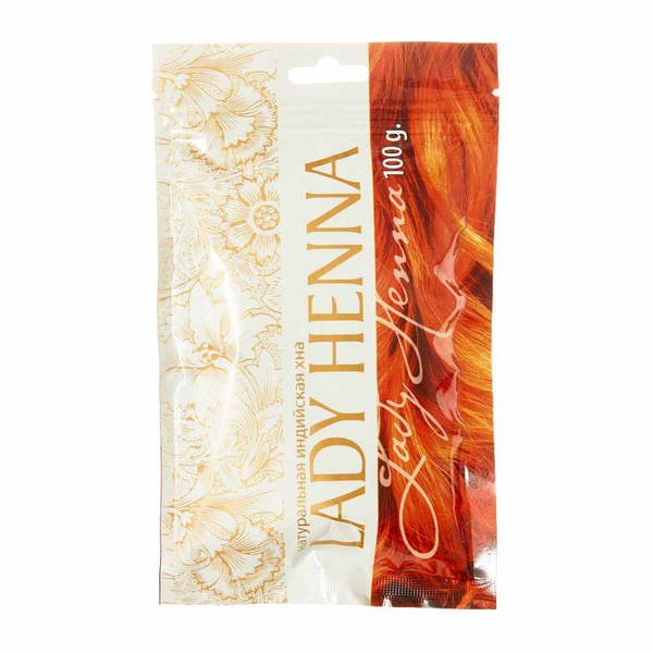 Хна натуральная индийская Natural Indian henna, LADY HENNA, 100 г ...