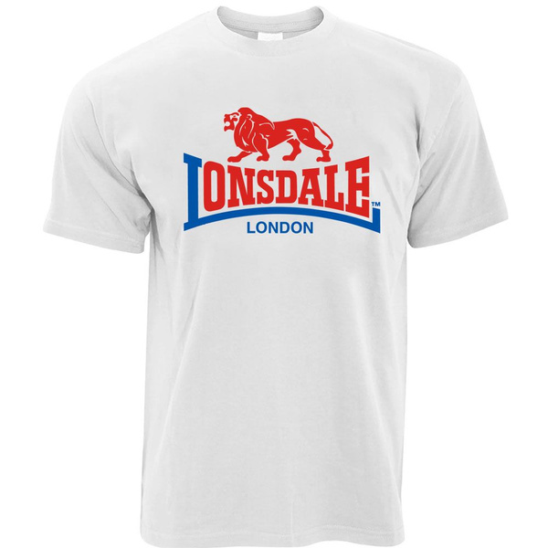 Футболка Lonsdale, размер 46, цвет белый, 100% хлопок - купить по ...