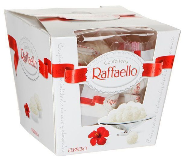 Конфеты Raffaello( Рафаэлло) 150 гр ( 6 штук в упаковке ) - купить с ...