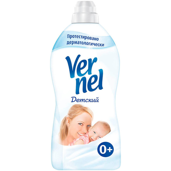 Кондиционер для белья Vernel Детский концентрированный, 1.82л купить на ...