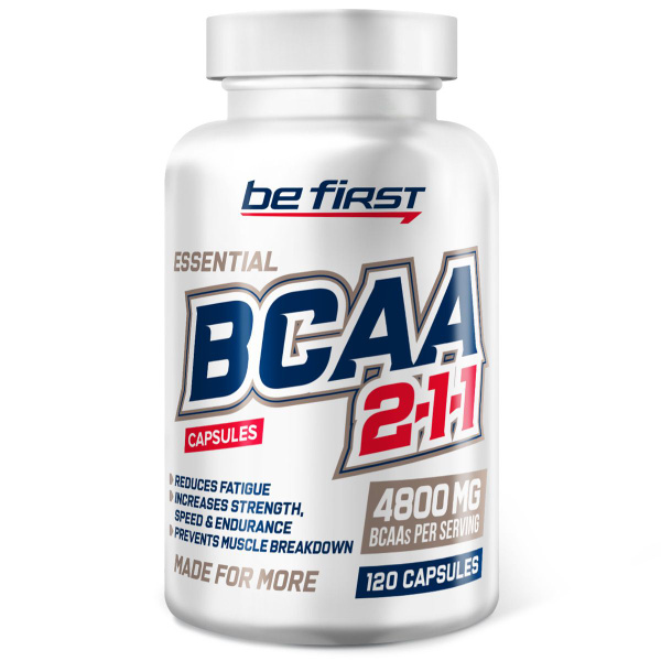 Аминокислоты БЦАА капсулы Be First BCAA Capsules 120 капсул - купить с ...
