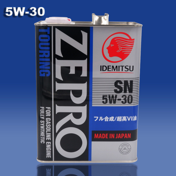 Масло моторное IDEMITSU ZEPRO TOURING 5W-30 Синтетическое 4 л ...