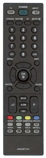 Пульт ДУ HUAYU Пульт AKB33871410 PLASMA для телевизора LG - купить по ...