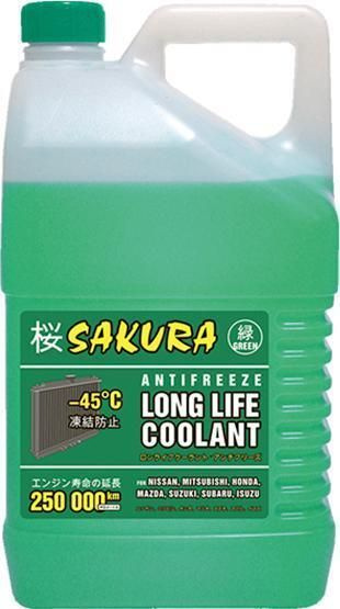 Антифриз Sakura 43020140G, Готовый раствор купить по выгодной цене в ...