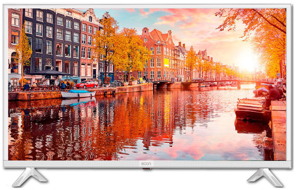 Купить телевизор ECON EX-32HS002W SMART белый 32" - купить с доставкой ...